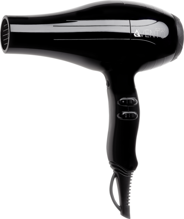 Efalock eVENTO intenso Haartrockner black shine