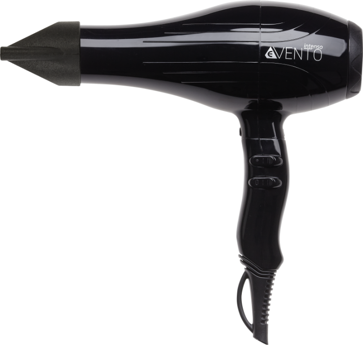 Efalock eVENTO intenso Haartrockner black shine