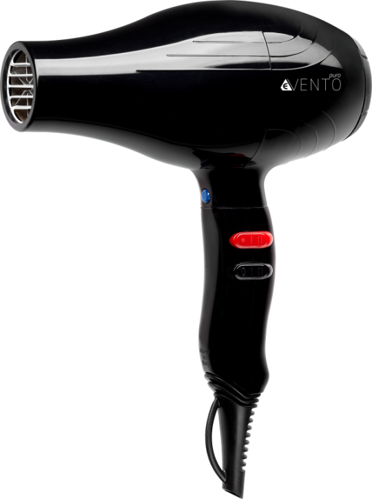 Efalock Haartrockner eVENTO puro schwarz