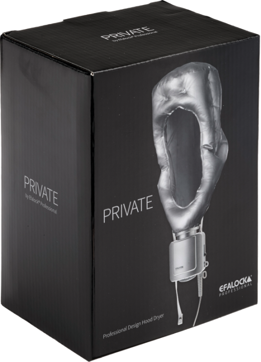 Efalock PRIVATE Trockenhaube silbergrau