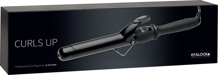 Efalock CURLS UP Lockenstab 32mm schwarz