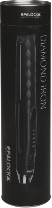 Efalock BLACK RUBY Styling- & Glätteisen schwarz