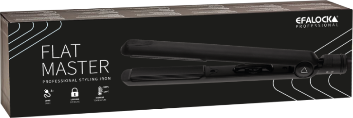 FEfalock LATMASTER Styling- und Glätteisen schwarz