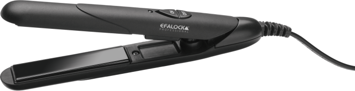 Efalock MICROFLAT Mini-Glätteisen schwarz