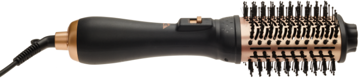 Efalock BIG HOT BRUSH Warmluftbürste schwarz-rosegold