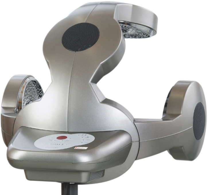 EXONDA  HAIRZON+S33 Infrarotstrahler Stativ-Version titanium-silber anthrazit