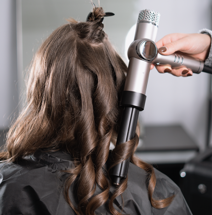 Efalock LUMYNA High-Speed Haatrockner + AIRCURL Fönaufsätze