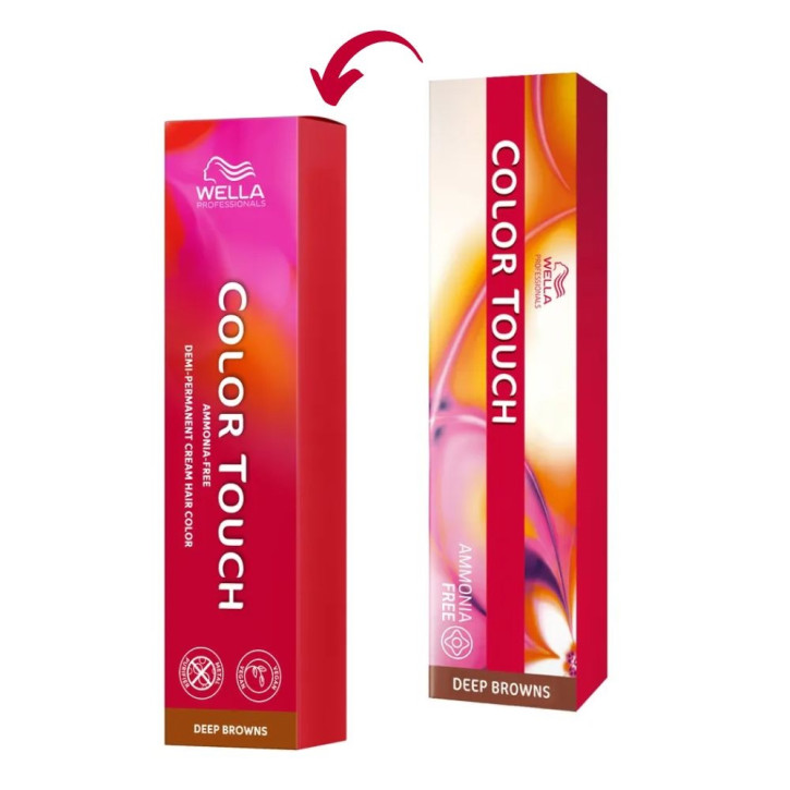 Wella Color Touch  Deep Browns 6/71 dunkelblond braun-asch 60ml