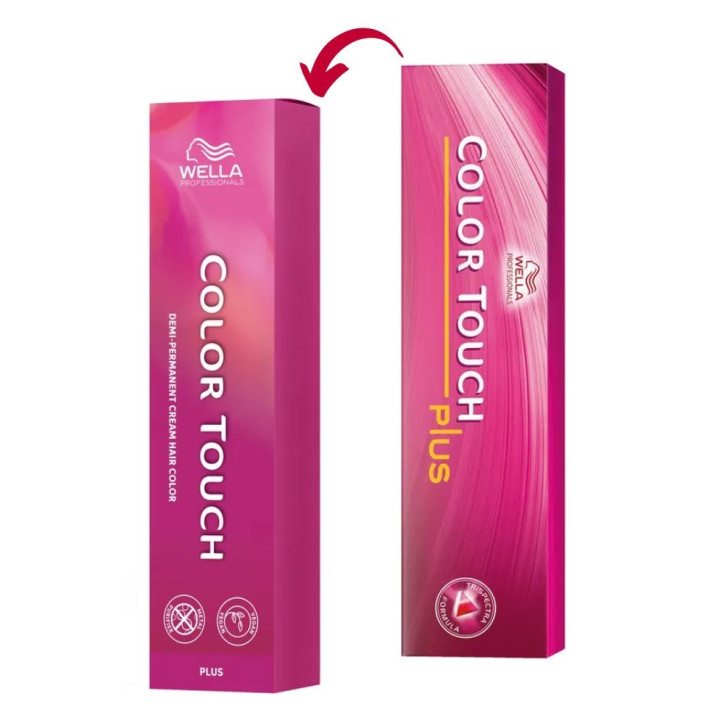 Wella Color Touch Plus 55/07 hellbraun intensiv natur-braun 60ml