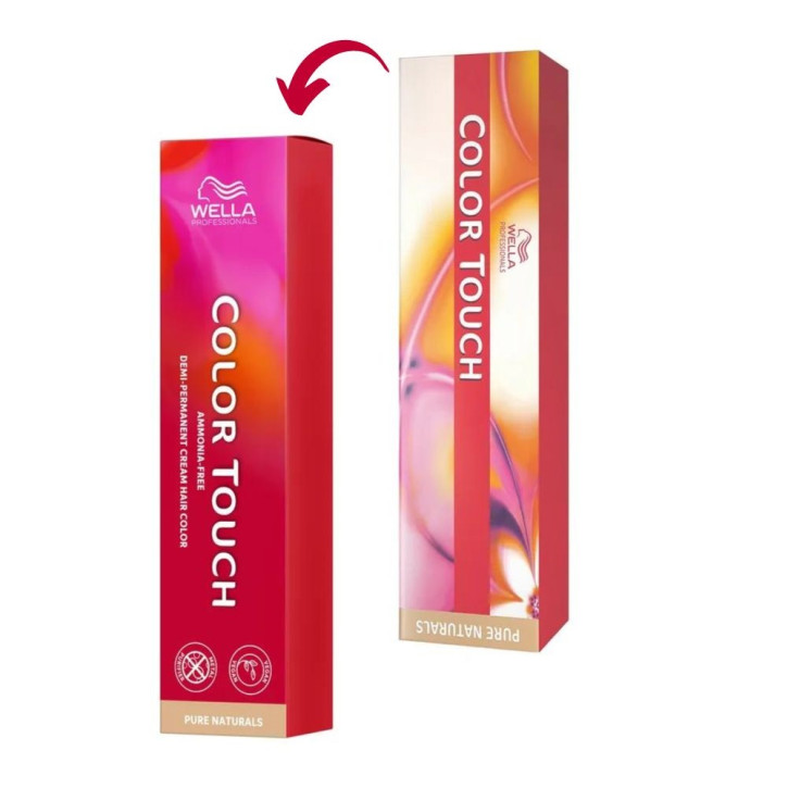 Wella Color Touch Pure Naturals 10/05 hell-lichtblond natur-mahagoni 60ml