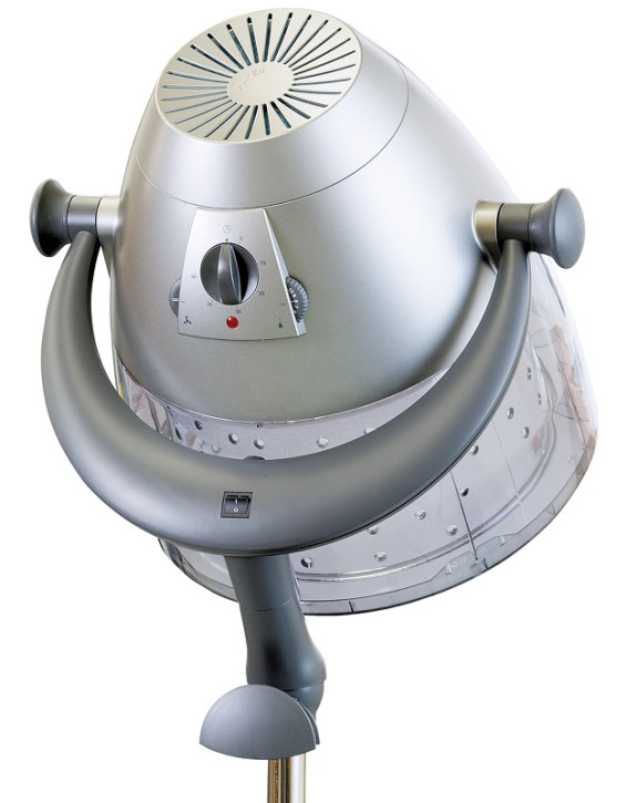 Comair Trockenhaube Air Stativ titansilber M41 3-teilig
