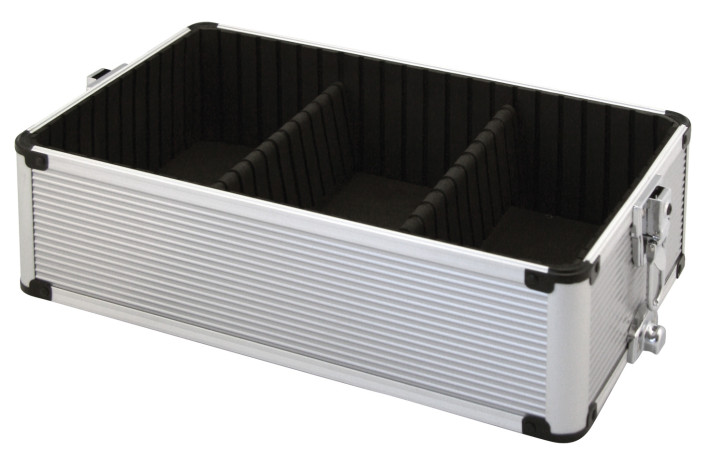 Comair Werkzeugkoffer Aluminium dreiteilig silber 70x36x22 cm