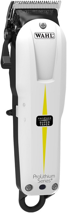 *Wahl Cordless Super Taper Haarschneidemaschine Weiß