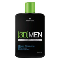 Schwarzkopf 3D MEN Tiefenreinigendes Shampoo 250 ml