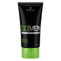 Schwarzkopf 3D MEN Strong Hold Gel 150 ml