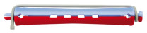 Comair Kaltwellwickler mit Rundgummi 12 Stück 11mm blau/rot Länge 91mm