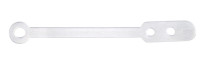Comair Ersatzbänder Silikon 50 Stück flach/lang hitzebeständig 8,3cm