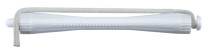 Comair Kaltwellwickler mit Rundgummi 12 Stück 6mm weiss Länge 91mm