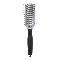 Olivia Garden Essential Style Tunnel Nylonborsten silber