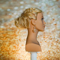 Limage Championkopf Natalie lichtblond 50 cm europäisches Echthaar Limage Championkopf Natalie lichtblond 50 cm europäisches Echthaar