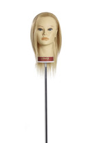 Limage Übungskopf  Sarah lichtblond 25 cm indisches Echthaar