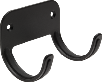 T-SHAPE Wandfönhalter schwarz T-SHAPE Wandfönhalter schwarz