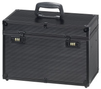 Comair Werkzeugkoffer Aluminium schwarz HBT 27,5x40,0x21,5