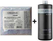 Creative Hair SET Blondierung 500 g + Creative Hair Creme Oxydant 6% 1000 ml