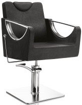 Xanitalia Friseurstuhl Crown eckiger Fuß