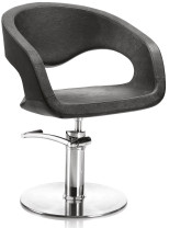 Xanitalia Friseurstuhl Wave runder Fuß