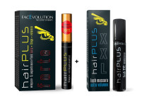 Hairplus Facevolution Forte Wimpernserum 4,5 ml SET+ XXL Lash Mascara extra Volumen 3 ml GRATIS