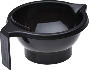 ACRYL Färbeschale schwarz 250ml