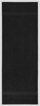 ECONOMY Handtuch schwarz