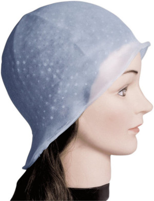 STAR STREAK Strähnenhaube XL blau