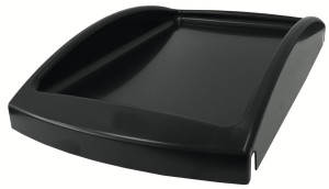 PICCOLO Abdeckplatte für 6002 schwarz