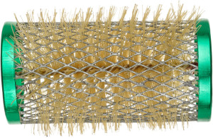 METAL CURLER Borsten-Metallwickler 32mm grün 12Stk