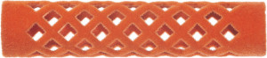 FLOCKED CURLER Metallwickler beflockt 65mm - 13mm orange 12Stk