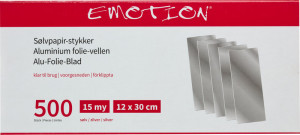 Efalock Emotion Strähnen-Alufolien Zuschnitte silber 30cm - 500Stk.