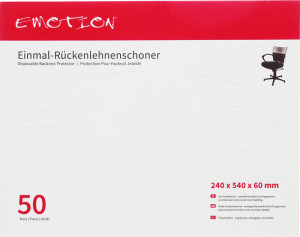 Einweg Stuhlrückenschoner 50Stk.