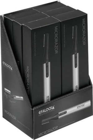 Efalock MICRORAZOR Mini-Haarschneider Display mit 6 Stk.