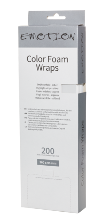 Efalock Emotion COLOR FOAM WRAPS Strähnenpapier 30cm silber - 200Stk.