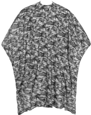 Efalock PERFECT TOUCH CAMOU Haarschneideumhang grau