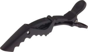 SHARKCLIP SOFT Abteilklammern schwarz 6Stk.