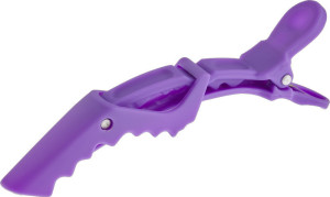 SHARKCLIP SOFT Abteilklammern lila 6Stk.