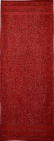 PREMIUM Handtuch mohnrot