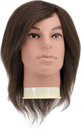 BEN ohne Bart Humanhaar braun 25cm