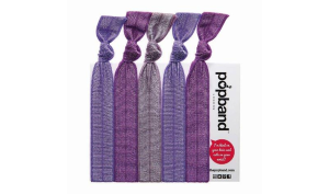 Popband Solid 5er Pack Purple Rain