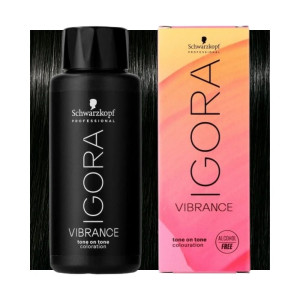 Schwarzkopf Igora Vibrance 1-0 Schwarz Natur 60 ml