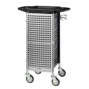 Comair Stapelboy "Profi Tresor" schwarz 42x42x102cm