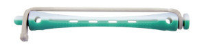 Comair KW-Wkl.2-fbg 12er 6mm lang Rundgummi weiss/grün Länge91mm Kaltwellwickler